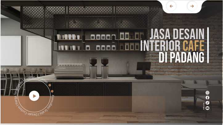 jasa interior cafe padang